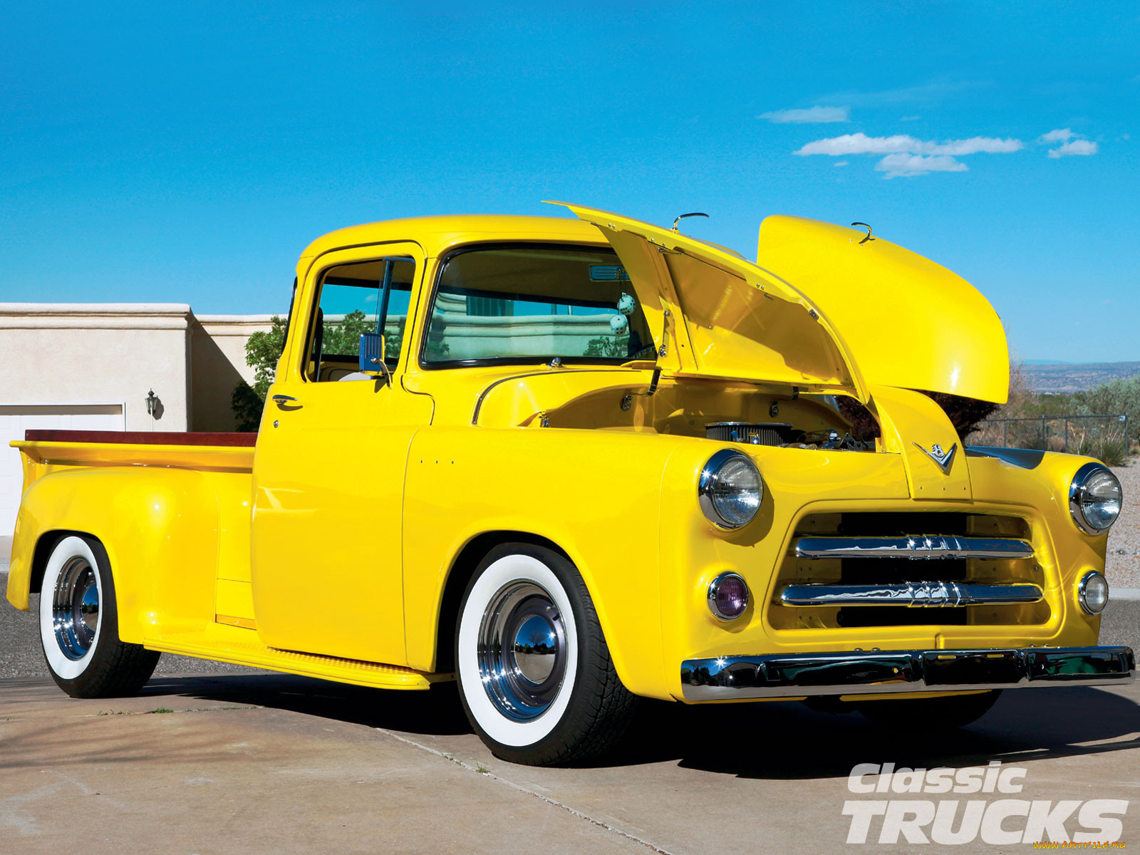 1955, dodge, truck, , custom, pick, up